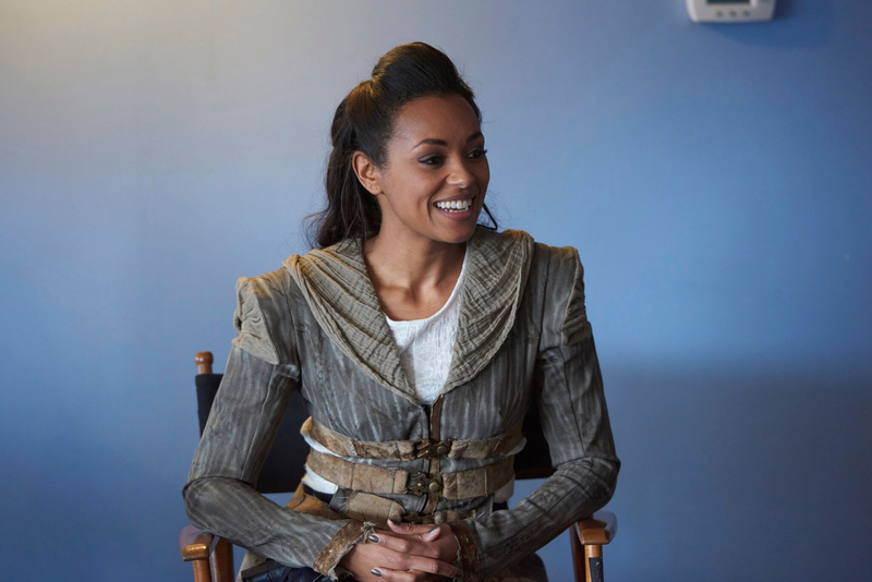 Malanie Liburd, Nyx. Image: Steve Wilkie/Syfy